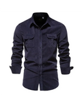 Camisa Masculina Manga Longa Casual